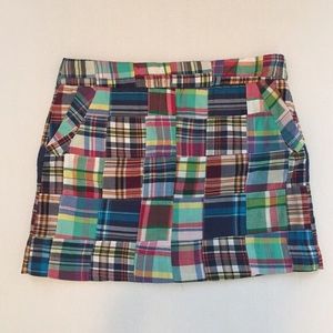 J. Crew Factory Patchwork Mini Skirt NWT