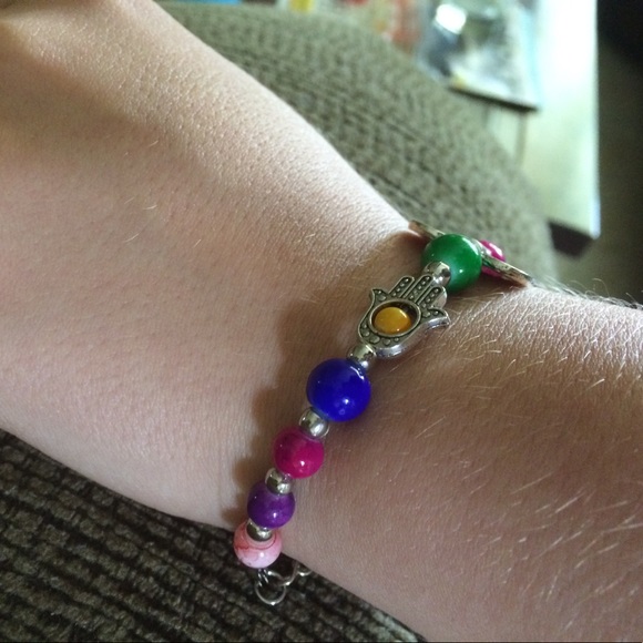 Jewelry Butterfly And Evil Eye Hand Bracelet Poshmark