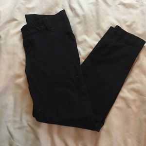 Side panel maternity pants
