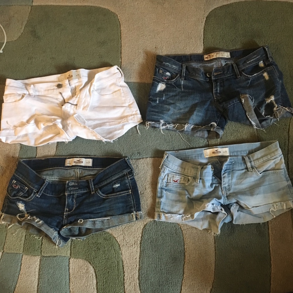 Hollister Size All Size 1 Shorts Lot (4)