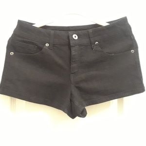 Womens Forever 21 Black Denim Shorts