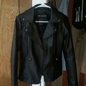 Guess leather jacket