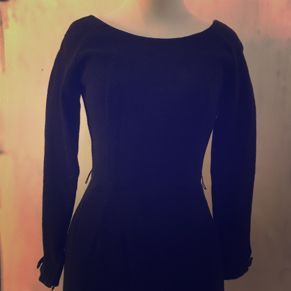 Vintage Gay Gibson cocktail winter dress