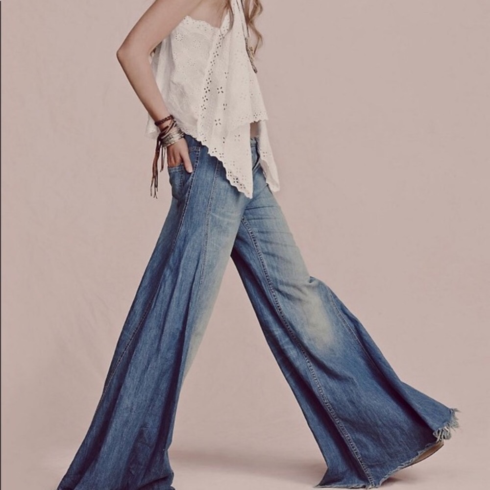 Free People Vintage Extreme Flares