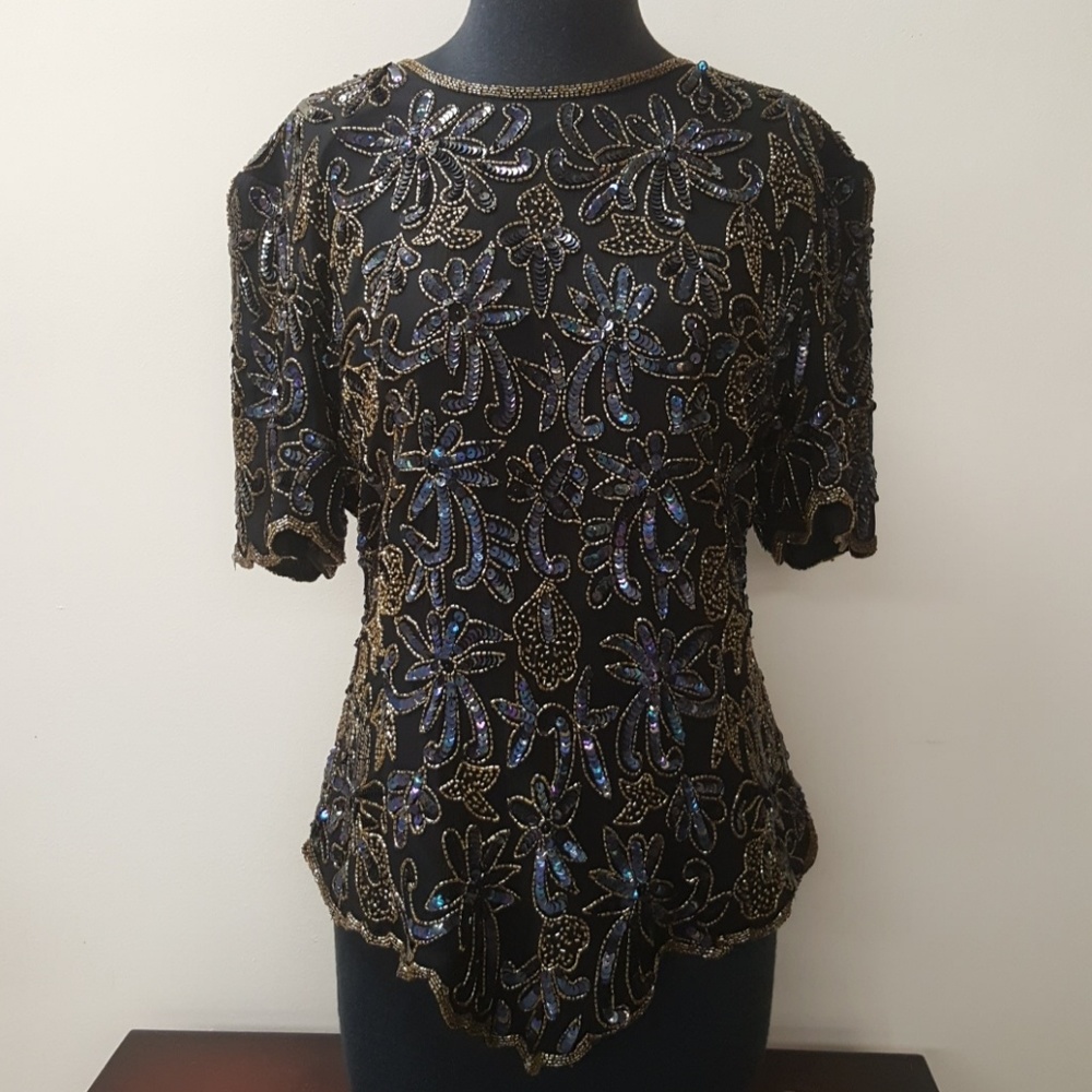 Sequin top