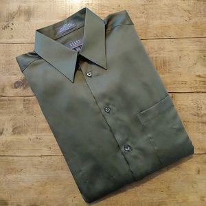 NWT Crazy Horse Sateen Dress Shirt