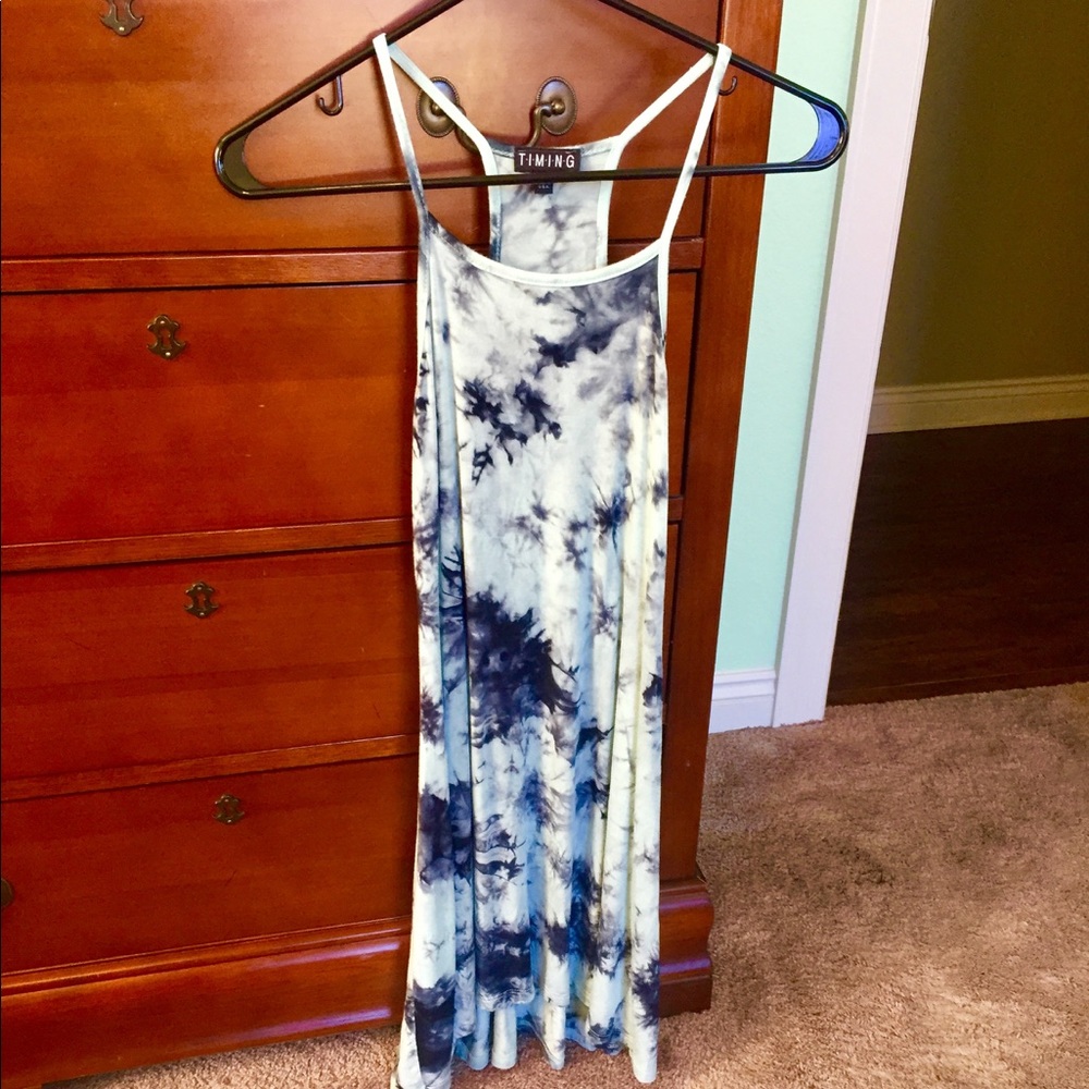 Tie dye halter top dress 👗