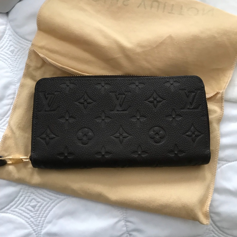 Authentic louis vuitton wallet emprentine