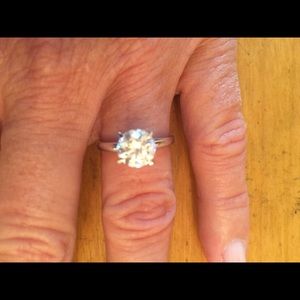 Swarovski Crystal ring size 6, 1 carrot - Macy's