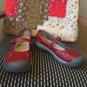 Keen Red Mary Janes Size 8