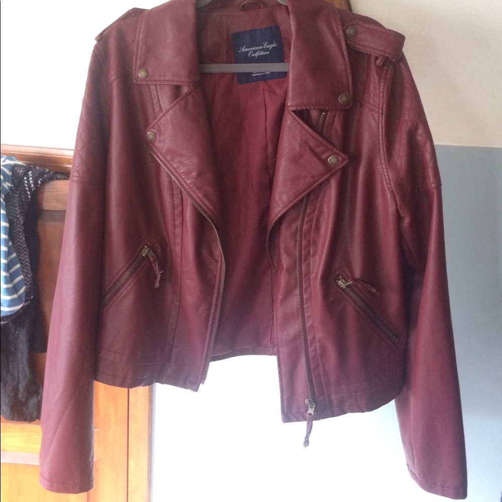 Leather Jacket, American Eagle, NEW WITH TAGS ❤️