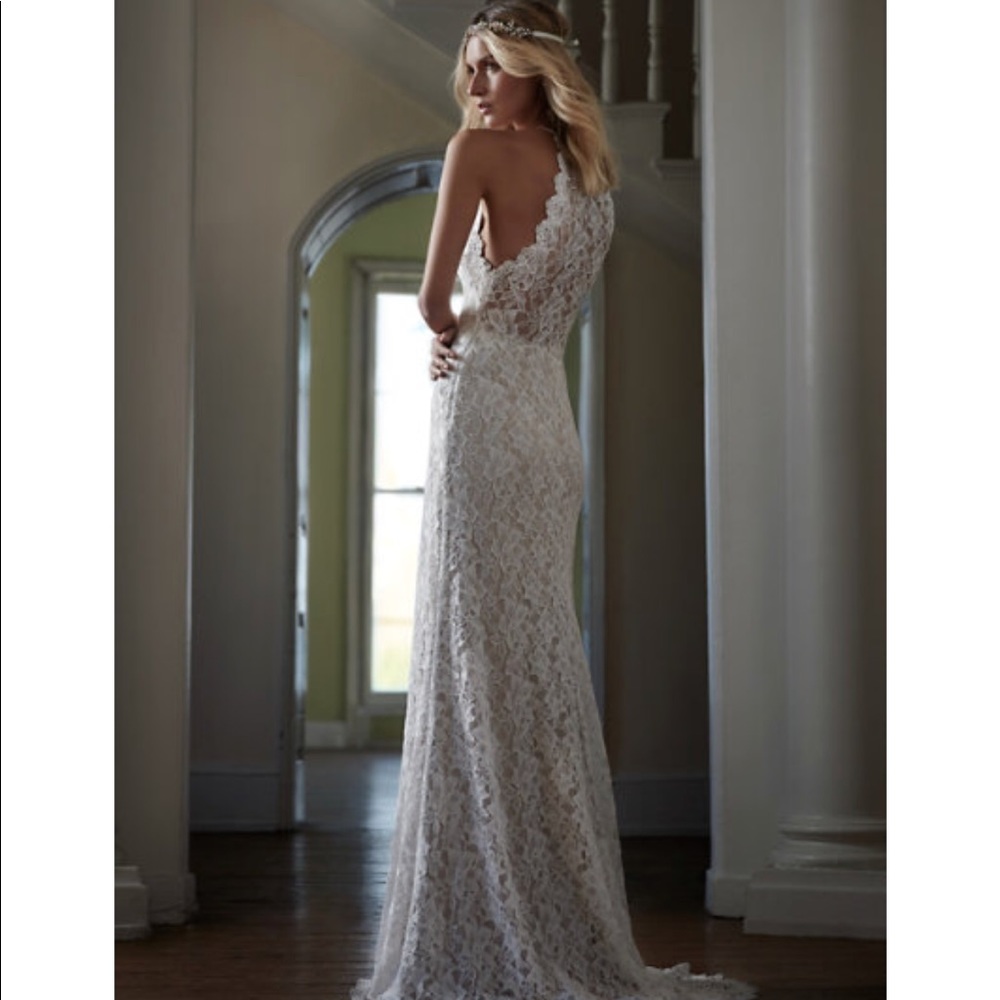 BHLDN Mina Wedding Gown