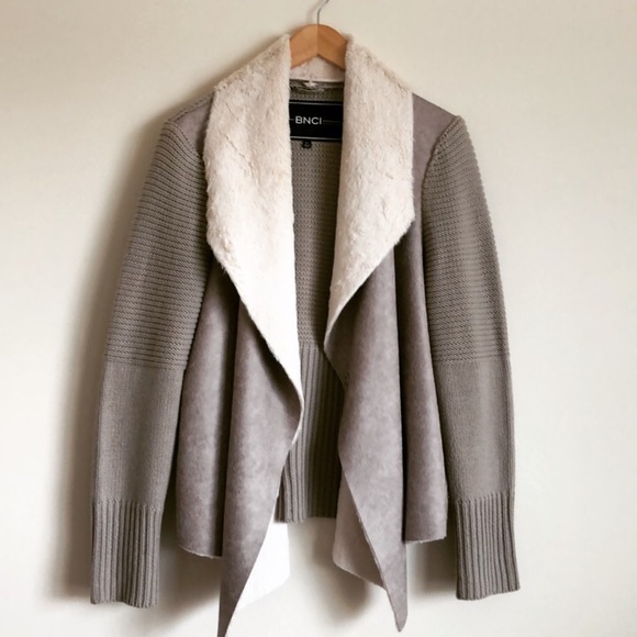 blanc noir Jackets & Blazers - BNCI Faux-Fur Coat!