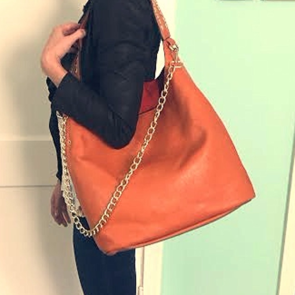 Rimen and Co. Orange Tote