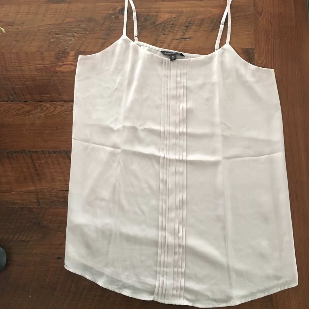 Banana Republic Soft Lilac/Rose Strap Blouse