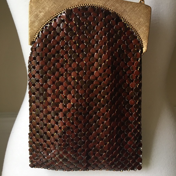 PRISTINE Whiting & Davis vintage alumesh purse - Picture 4 of 6