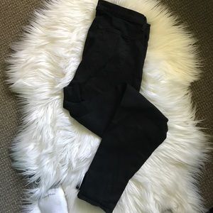 J Brand Black super Stretch skinny jeans