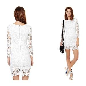 Nasty Gal white dress