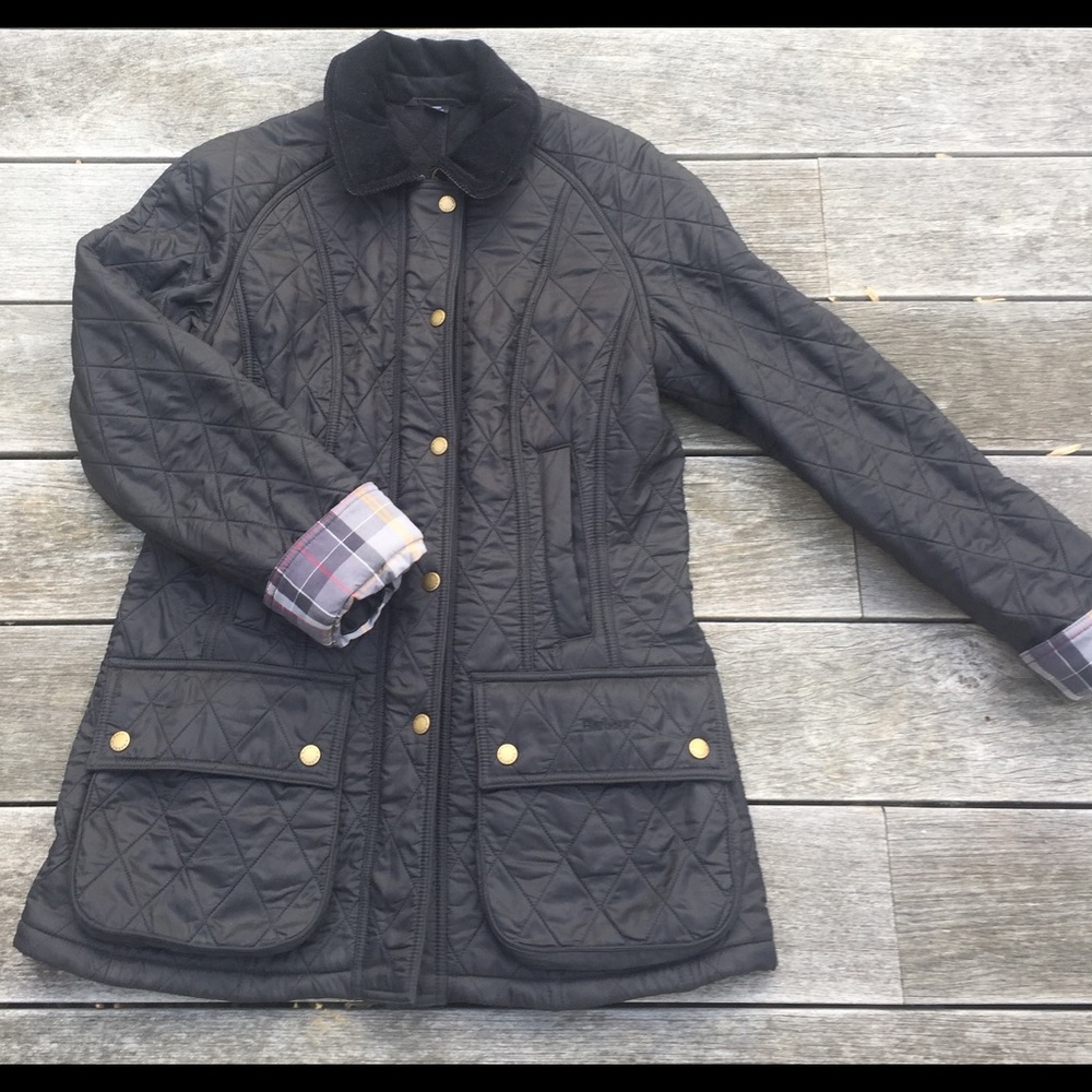 Barbour Black Beadbell Polarquilt Jacket