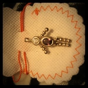 925 sterling silver birthstone charm