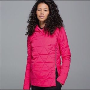 Lululemon Fluffed Up Pullover\Jacket  Coral NWOT