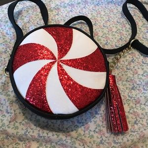 Betsey Johnson peppermint candy purse