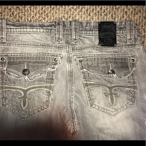 Men’s Rock Revival Grey jeans size 38