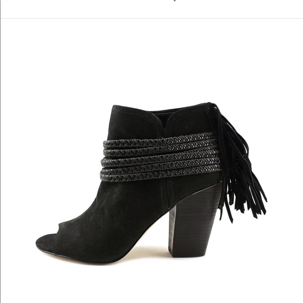 BCBG Cinder Block Bootie in Black size 6