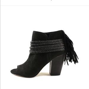 BCBG Cinder Block Bootie in Black size 6