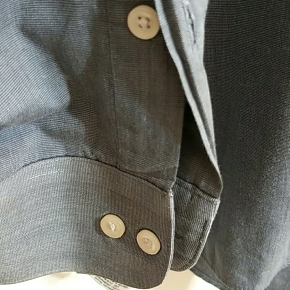 Van Heusen Gray men's long sleeves shirt - Picture 4 of 5