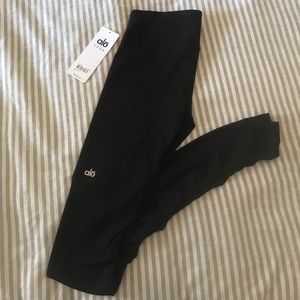 Alo Yoga NWT Goddess Ribbed Leggings