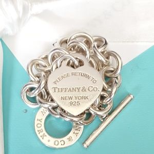 TIFFANY CO Return to Tiffany Toggle Bracelet