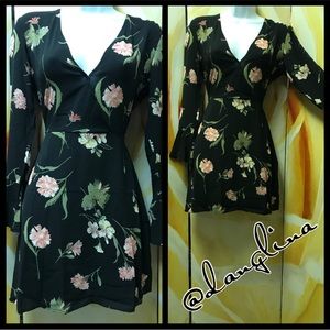 Pretty little belled sleeve dress