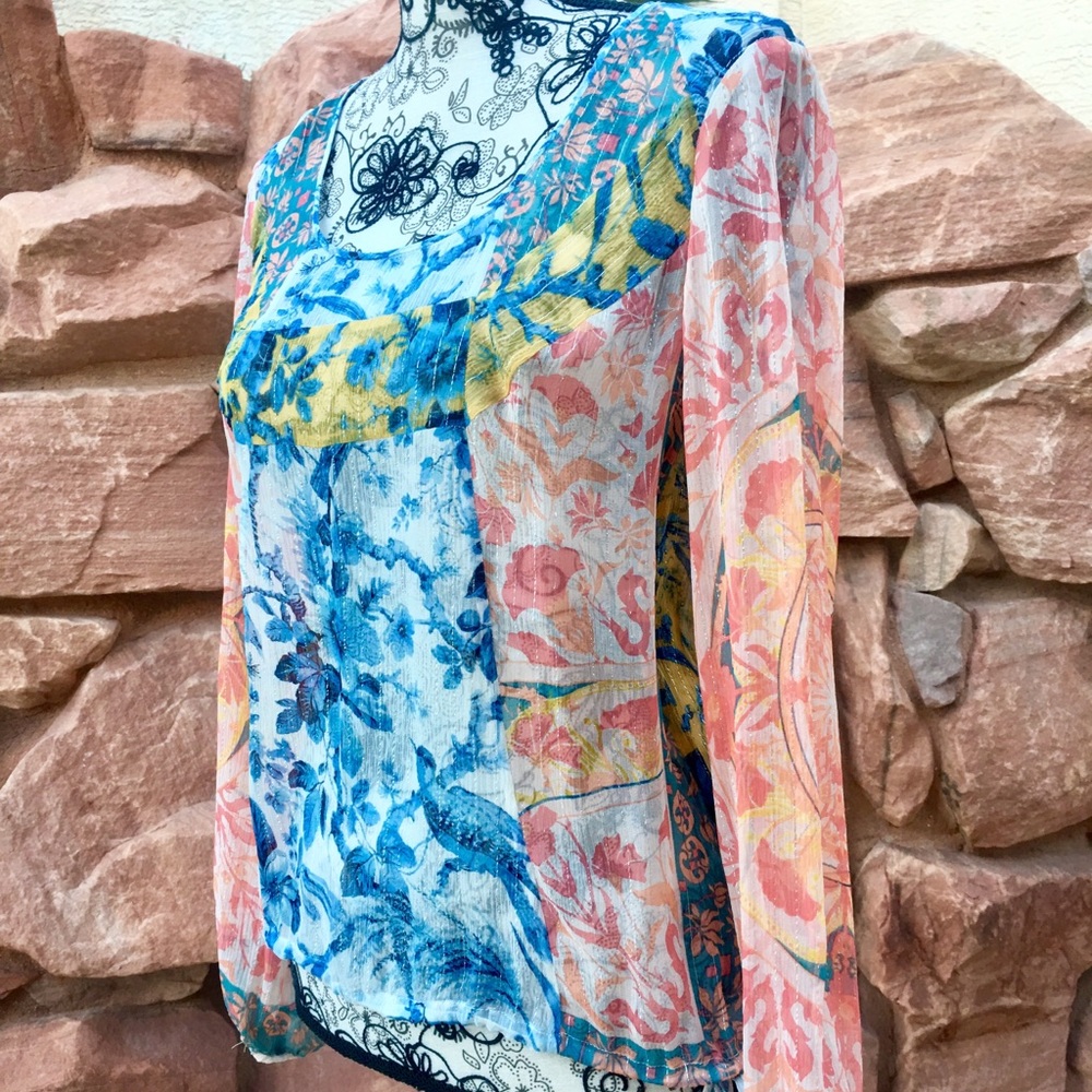 Colorful Shear Shirt - Picture 2 of 5