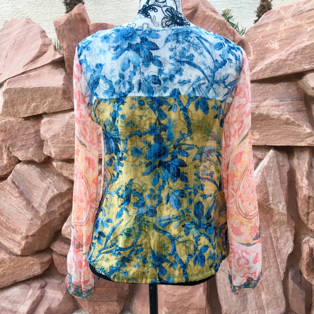 Colorful Shear Shirt - Picture 3 of 5