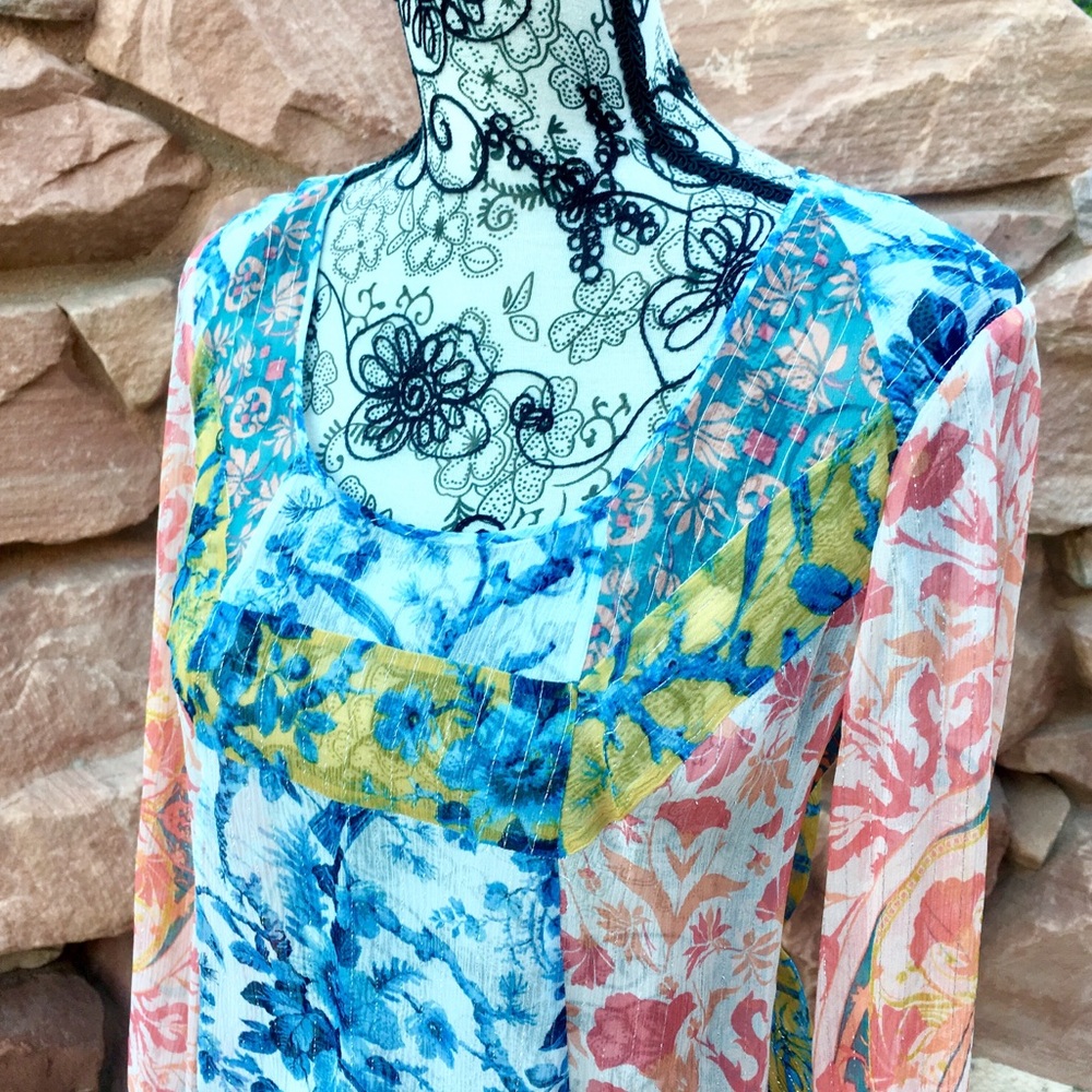 Colorful Shear Shirt - Picture 4 of 5