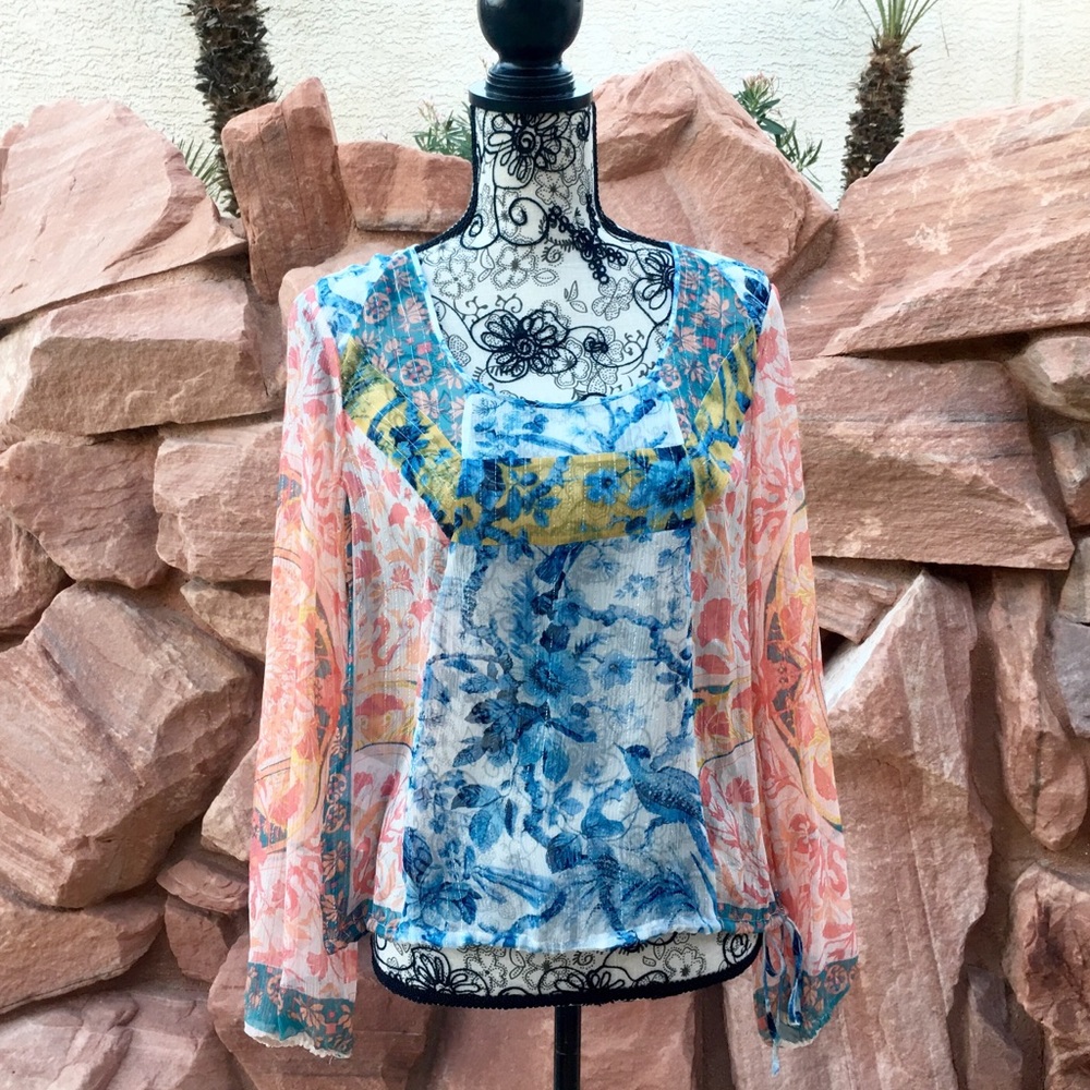 Colorful Shear Shirt - Picture 5 of 5