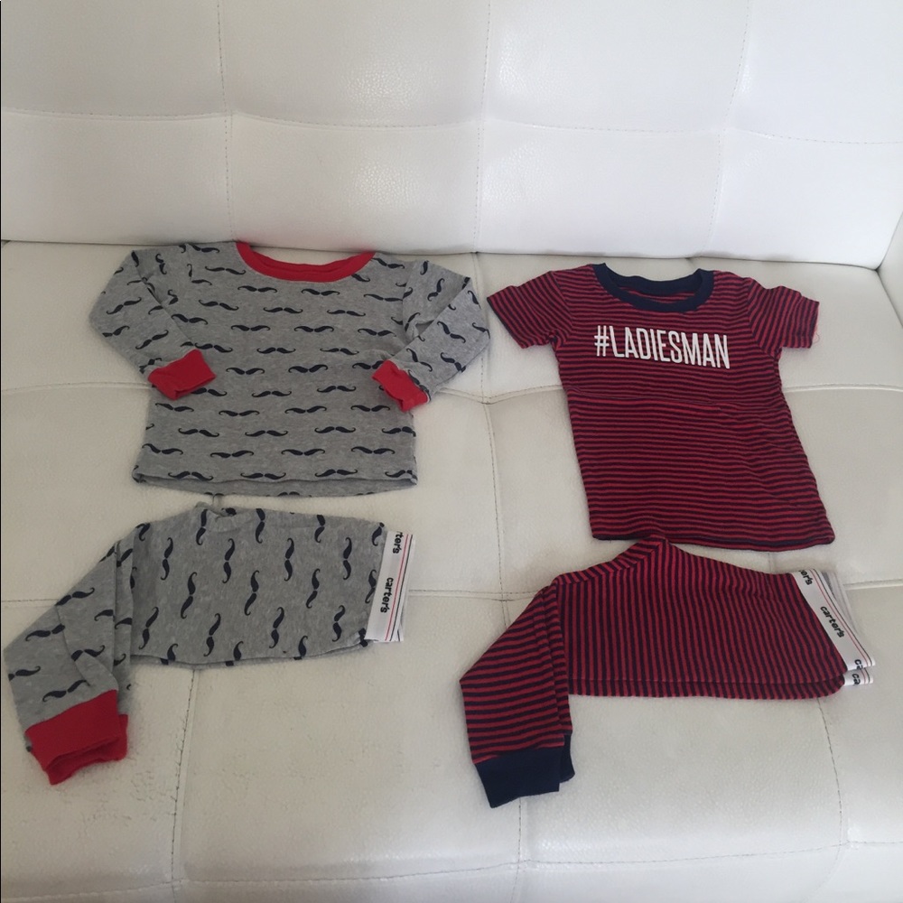 4 piece size 18 months pajama set