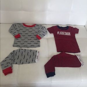4 piece size 18 months pajama set