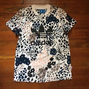 Adidas Mixed Print Top