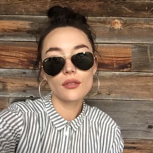 Ray-Ban Polarized Aviators size 58