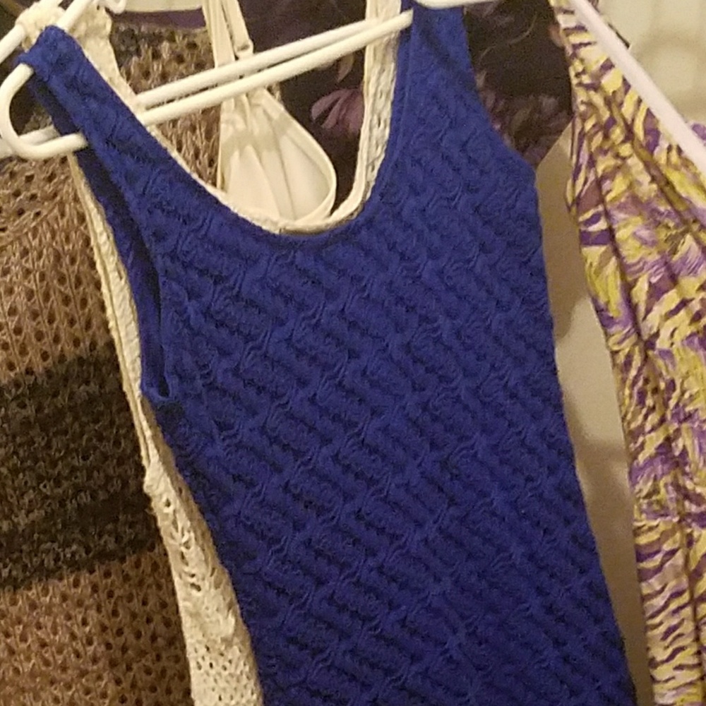Blue long dress size xsmall