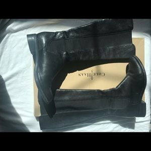 Cole haan black boots 👢 💙