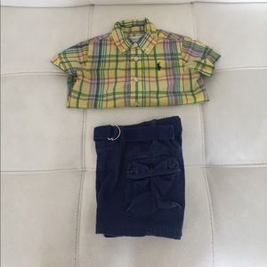 2 piece polo outfit