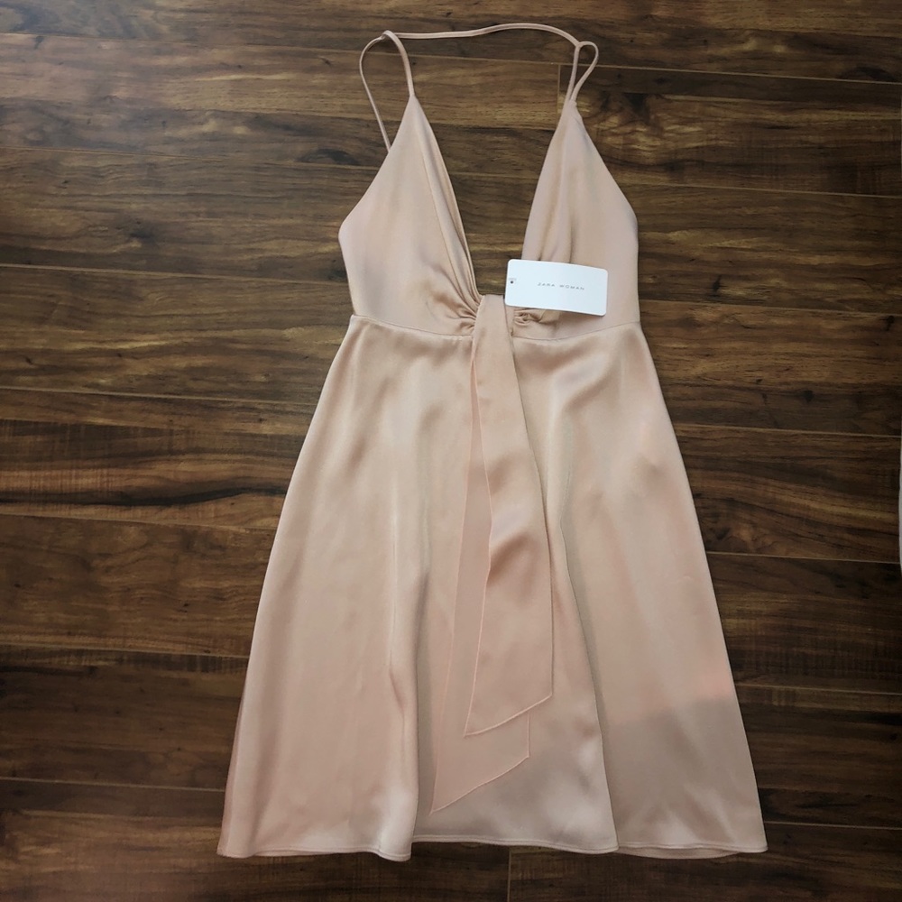 Zara Strappy Knotted Dress