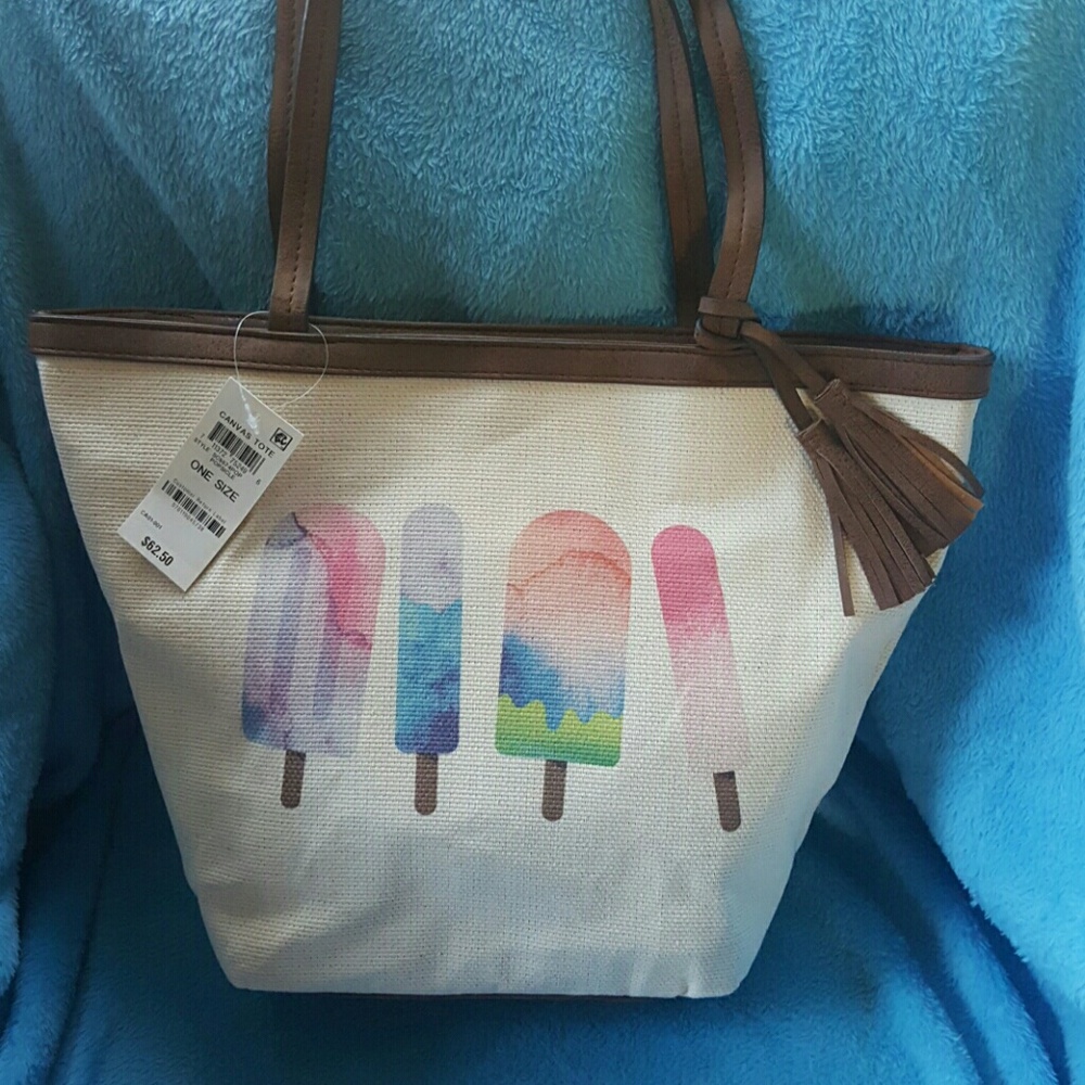 NWT Style & Co popsicle tote