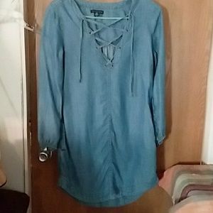 Denim dress