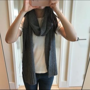 NWOT! J.Crew Grey Knit Scarf