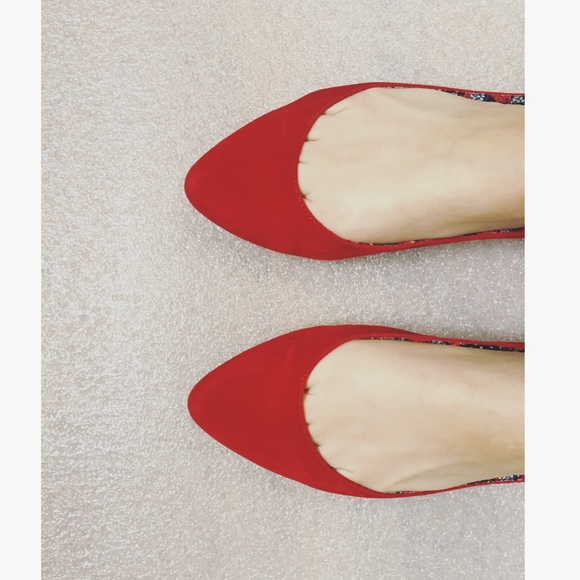 BAMBOO Shoes - 🌟SALE🌟Bamboo Red ballet flats