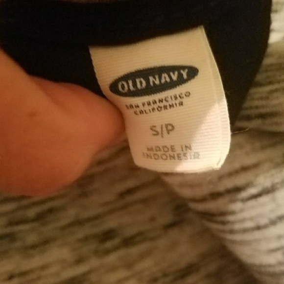 Old navy size small black white fitted longsleeve - Picture 4 of 4